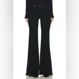 PAIGE Black Skyline Boot mid rise